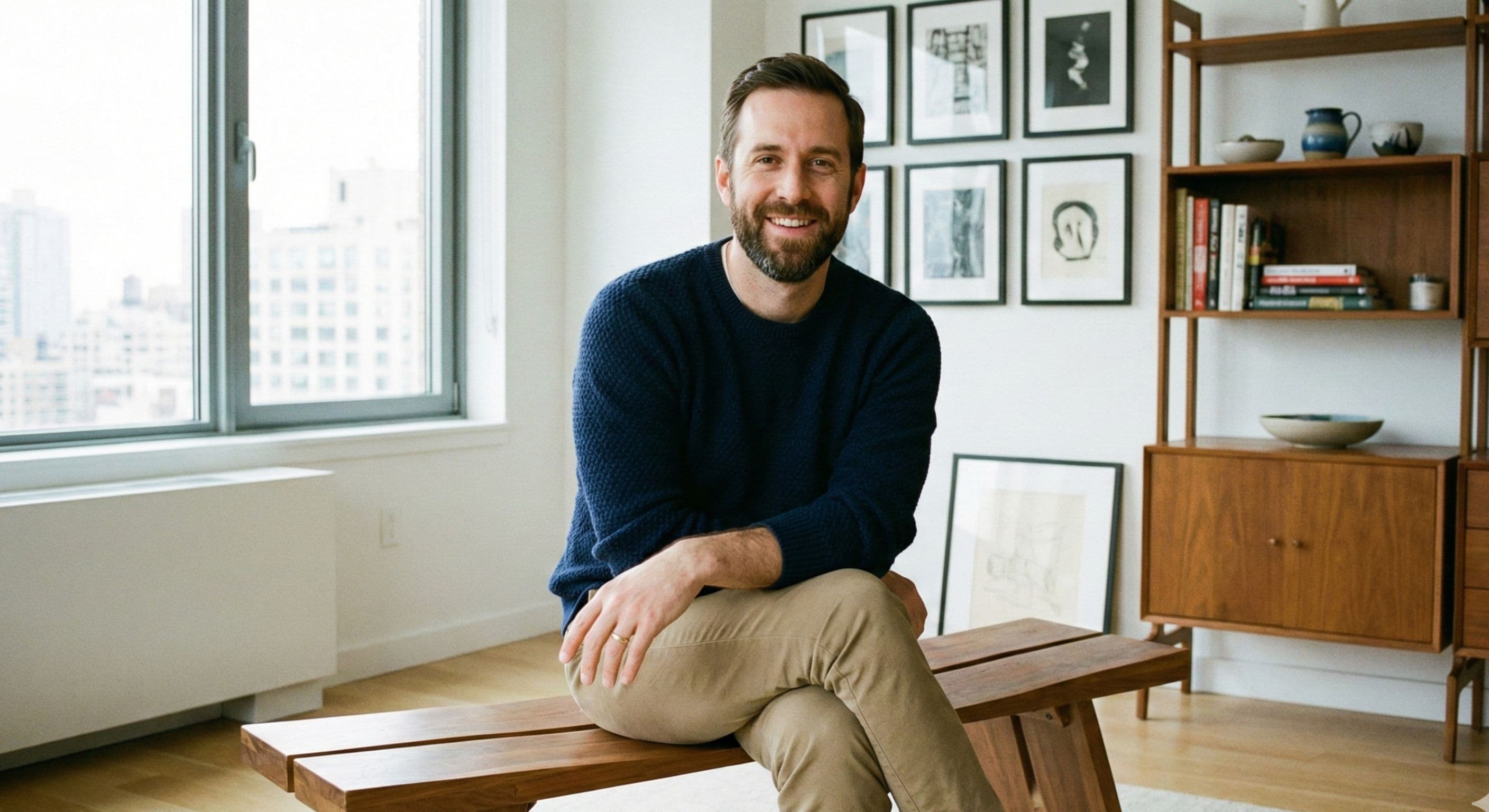 부동산 투어를 진행하고 AI 생성 비디오에 대한 법적 지침을 설명하는 부동산 전문가