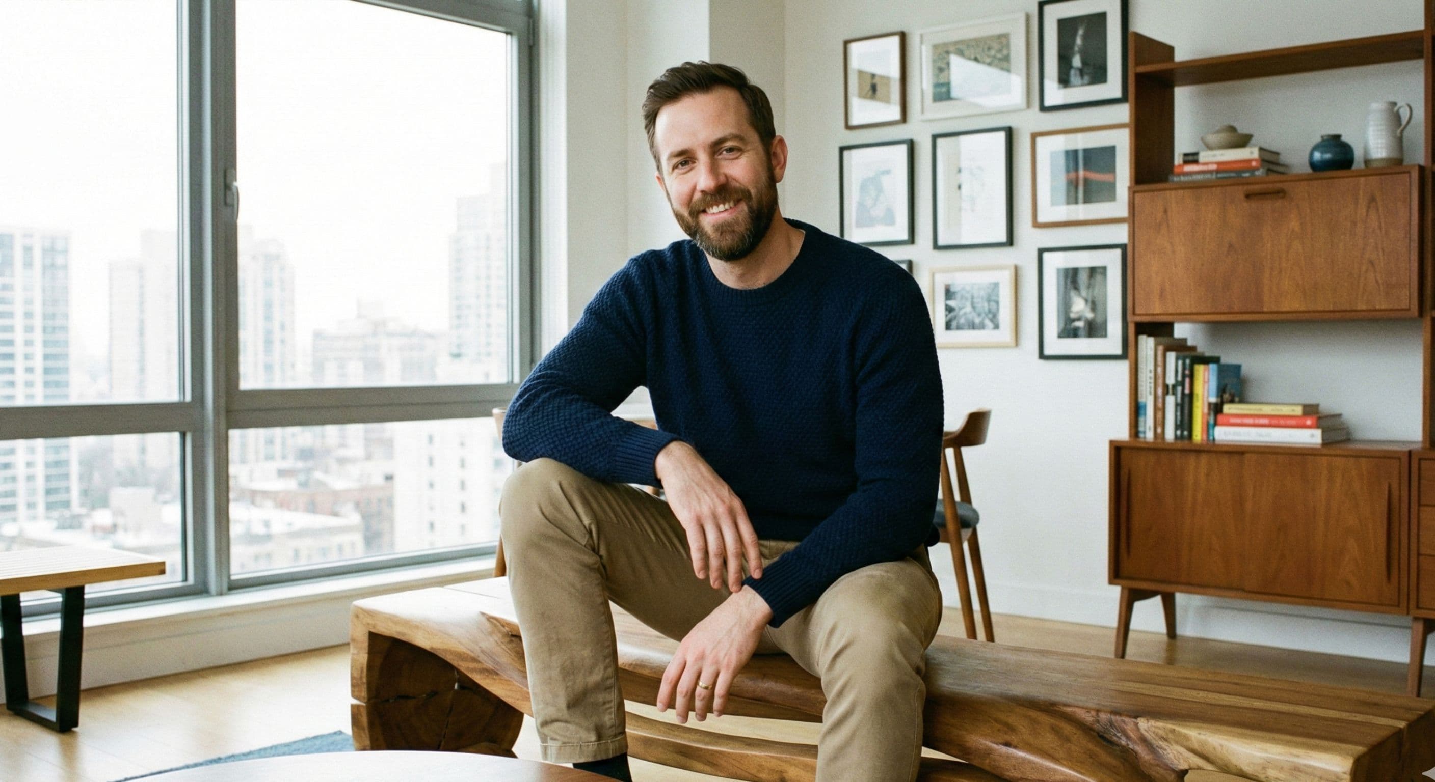 魅力的な不動産エージェントが物件マーケティングの効果的な動画フックを実演